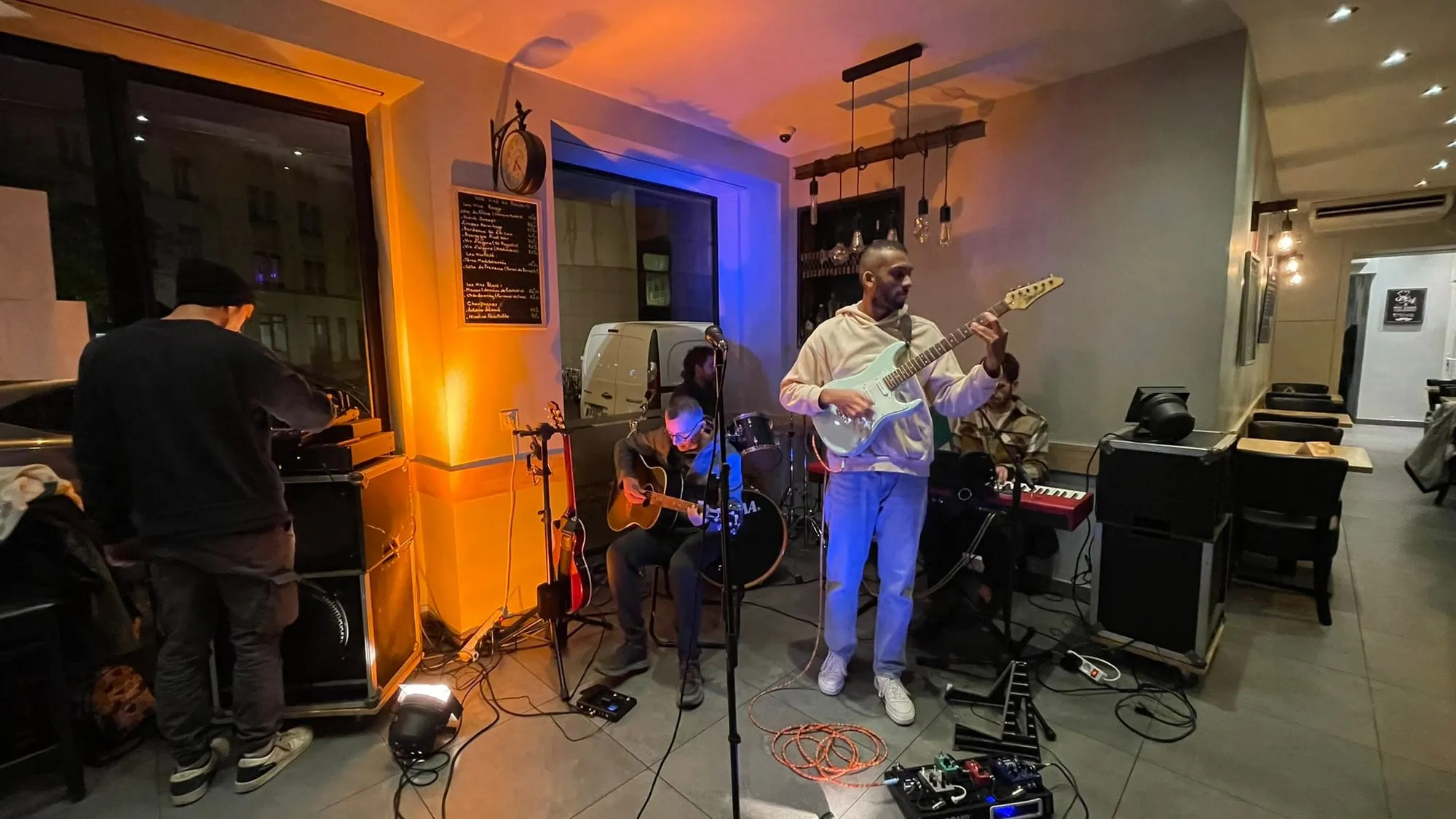 Balances avant le concert